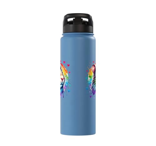 Degu Stainless Steel Insulated Water Bottle - color: Light Blue