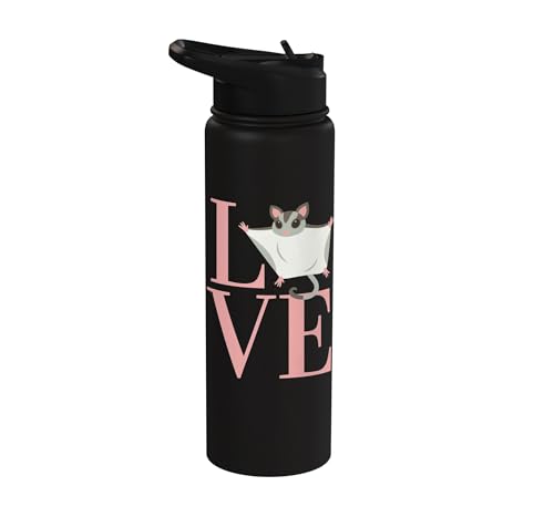 Sugar Glider for boys and girls who LOVE Sugar Gliders Stainless Steel Insulated Water Bottle