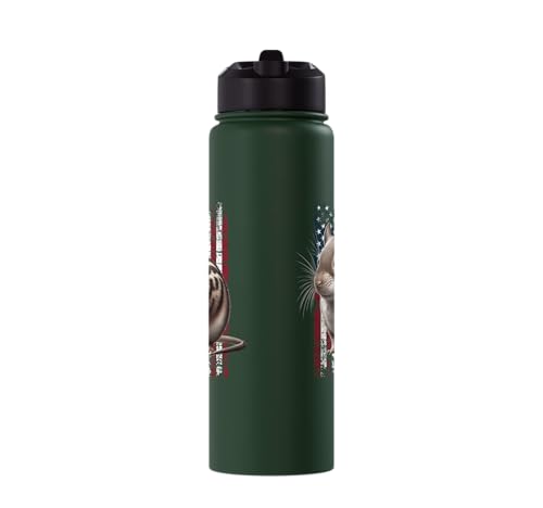 American Degu US Degu Stainless Steel Insulated Water Bottle - color: Dark Green