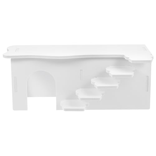 POPETPOP Plastic Hamster Hideout Rat Ladder House Guinea Pig House Guinea Pig Rest House Bird Toys