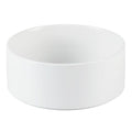 Havniva Ceramic Dog Bowls, 8.3” Dog Food and Water Bowl, Pet Feeding Bowl | Dog Food Bowl for Large Dogs, Food-Grade Ceramic, Dog Water Bowl with Non-Slip Rubber Base, Large Capacity, Dishwasher Safe - color: Matte White