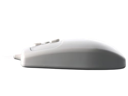 Man & Machine Mighty Mouse, Sealed Waterproof - White - color: White