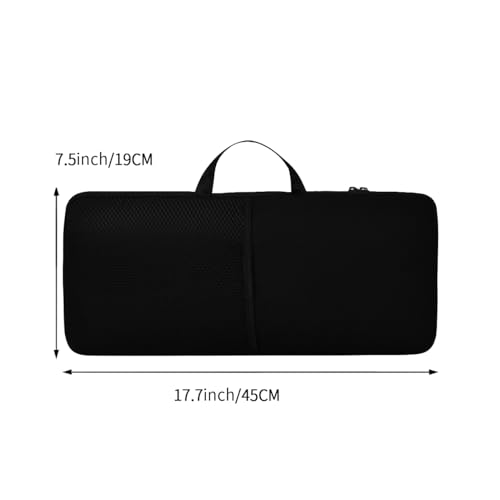 Keyboard Sleeve Travel Case for Logitech MK540 Wireless Keyboard | Combo Rugged Neoprene Construction, Mouse Storage and Cable Storage Pouch, Fit For Logitech MK540 Keyboard Case