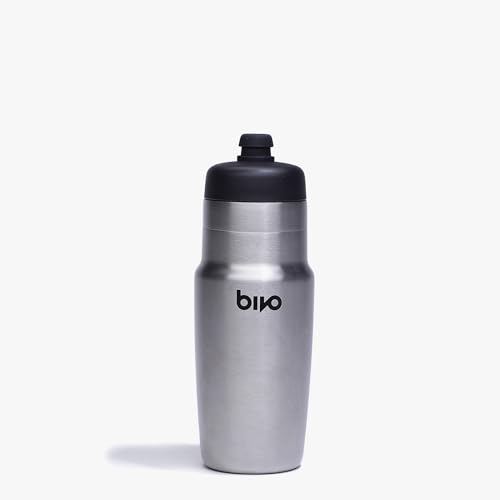 Bivo One 21oz Non Insulated Stainless Steel Bike Water Bottle - Lightweight for Cycling, Travel, Kids - No Plastic Taste, Fits Most Cages, Dishwasher Safe - (Raw) - color: Raw