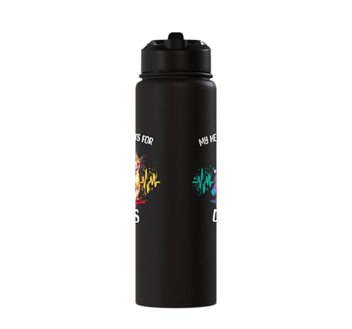 Degu ECG Degu Stainless Steel Insulated Water Bottle - color: Black