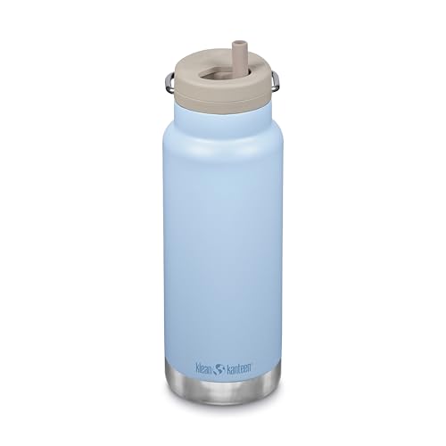 Klean Kanteen 32oz TKWide Insulated Water Bottle with Twist Cap - Clear Sky - color: Clear Sky