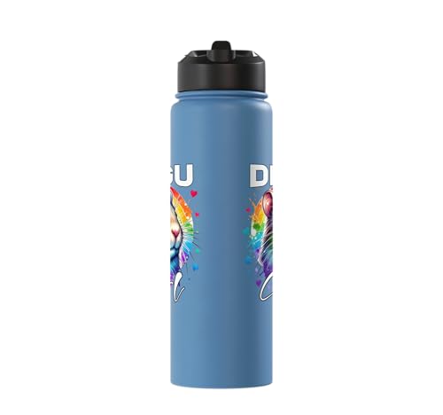 Degu Girl Degu Stainless Steel Insulated Water Bottle - color: Light Blue