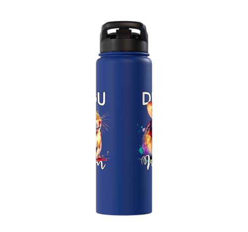 Degu Mom Degu Stainless Steel Insulated Water Bottle - color: Royal Blue