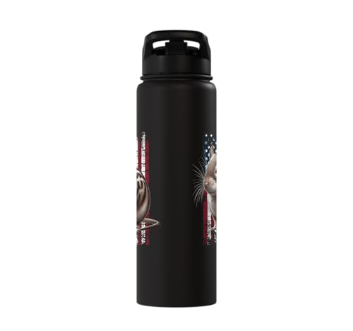 American Degu US Degu Stainless Steel Insulated Water Bottle - color: Black