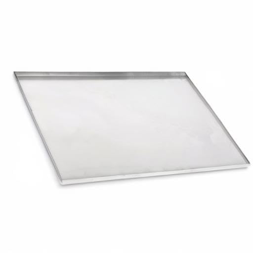 Metal Dog Crate & Kennel Replacement Tray/Pan, Galvanized, 34x24 in | Chew-proof, crack-proof, rust-resistant. Fits Most Standard 36 in Crates. - color: Galvanized, size: 34.5"L x 23.5"W x 1"H