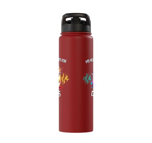 Degu ECG Degu Stainless Steel Insulated Water Bottle - color: Red