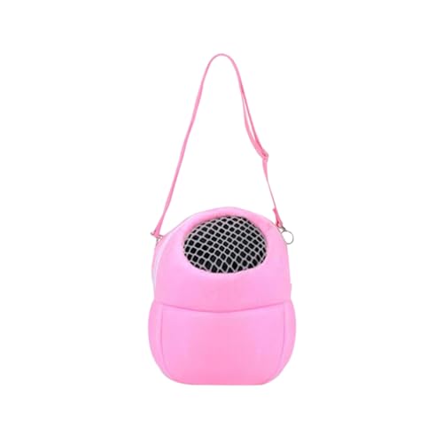 balacoo Pet Breathable Bag Small Pet Carrier Bag with Adjustable Straps Soft-Sided Portable Outdoor Messenger Carrier for Squirrel Hedgehog Sugar Glider 5.51 X 5.51 X 6.69 in