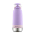 Ello Emma 14oz Insulated Stainless Kids Water Bottle with Straw, Lilac/Cashmere Pink - color: Lilac/Cashmere Pink