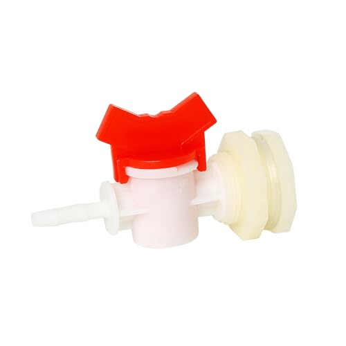 OCQOTAT Automatic Rabbit Watering System,Quail Rabbit Water Bottle Dispenser 8 Nipples Drinker,ID 5/16" Hose 19.68 Feets,Barb Fittings to G1/2" Thread,T-Fittings,Springs,Gaskets,Bucket Connector - color: Blue Rabbit Watering System Set