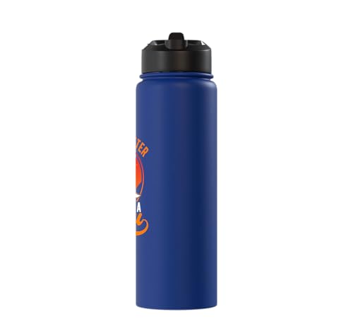 Life is better with an Degu Stainless Steel Insulated Water Bottle - color: Royal Blue