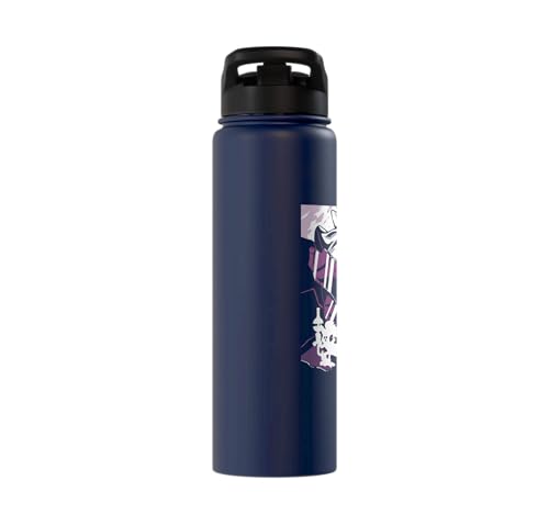 Sonic the Hedgehog Chaotix Casefiles Episode 3 Stainless Steel Insulated Water Bottle - color: Navy Blue