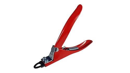 Original Cat Nail Clippers – USA-Made Professional Feline Claw Trimmer, Heavy Duty Steel – Red - style: Original