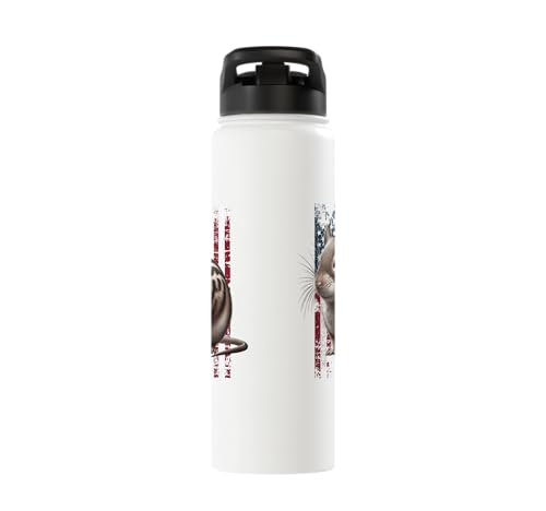 American Degu US Degu Stainless Steel Insulated Water Bottle - color: White