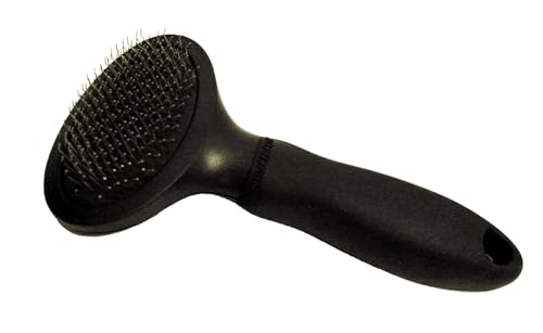 Miracle Care Small Slicker Brush for Dogs and Cats | Grooming Brush Removes Loose Undercoat, Reduce Shedding and Matting, Flexible Pins Protect Skin, Ergonomic & Cushioned Handle - size: Small, style: Slicker Brush for Small Dogs and Cats