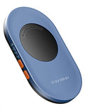 Vaydeer Undetectable Mouse Mover, Air 3 Mouse Jiggler with Adjustable Timer | Ultra-Slim Design, 4 Adjustable Intervals, Quiet Driver-Free Setup - color: Dark Blue, style: Button Control