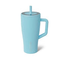 BrüMate Era 30 oz Tumbler with Handle & Straw | 100% Leakproof Insulated Water Bottle Tumbler with Lid & Flexible SoftSip Straw | Made of Stainless Steel | Cup Holder Friendly | 30oz (Glacier) - color: Glacier, size: 30oz