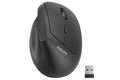 PHILIPS SPK7628 Ergonomic Mouse - Wireless Mouse with 3 Adjustable DPI | 2.4 GHz Vertical Mouse for Laptop and Desktop,6 Silent Buttons Quiet Mouse for S/M Rght Hands, Lightweight, Auto Sleep - color: Black