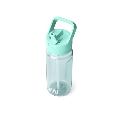 YETI Yonder 600 ml/20 oz Water Bottle with Yonder Straw Cap, Seafoam - color: Seafoam, size: 20 Ounces