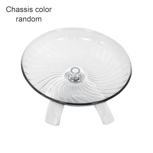 Hamster Wheel, Hermit Crab Climbing Toys Silent Exercise Running Wheel, 13cm Small Animal Exercise Wheels Hermit Crabs Wheel for Hamsters, Gerbils, Mice or Other Small Animals - size: White:13cm/5.12inch