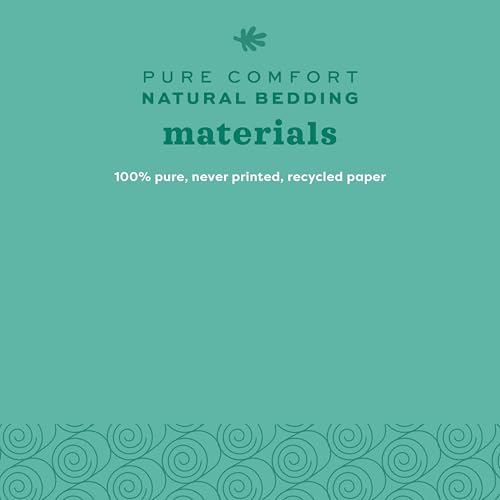 Oxbow Small Animal Bedding, Hamster, Guinea Pig, Rabbit, Natural, USA, 28 L | Pure Comfort, Hamster Bedding, Guinea Pig Bedding, Low Dust, Virgin Paper, Litter Box, Bunny, Rats, Gerbils, Chinchillas - color: Natural, size: 28 Liter