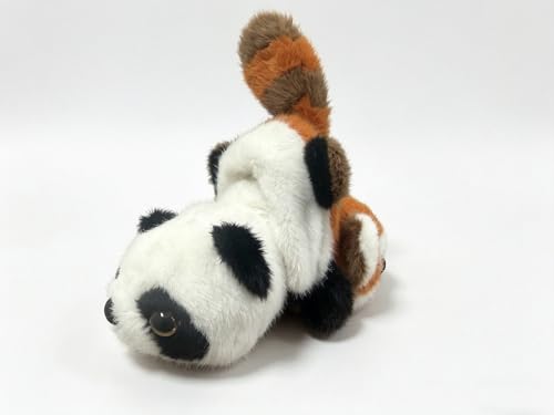 YUKOUQIAN Red Panda Stuffed Animal Cute Panda Plush Doll Toy 8 inch for Girls Boys Christmas (tranf Panda red Panda) - style: tranf panda red panda