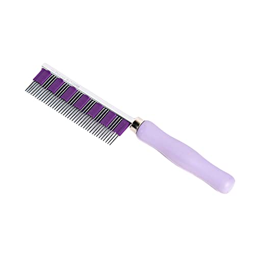 Small Pet Select - Hair Buster Comb for Rabbits, Cats and Dogs, Metal Pet Comb for Shedding and Detangling, Grooming Tool for Small Pets with Long and Short Fur | Metal Grooming Comb, Reduces Shedding & Detangles Fur, For Long & Short Coats, Rabbits, Cats