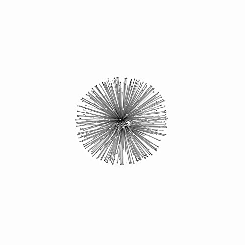 Modern Day Accents5167Pilluelo Urchin Small Silver SpherePilluelo Urchin Small Silver Sphere, Tabletop, Centerpiece, Filler, Round, Spikey, Spikes, Urchin, Sea, Iron, 6" x 6" x 6"SmallSilver - color: Silver, size: Small