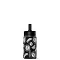Hydrapeak NBA Officially Licensed Brooklyn Nets Mini 14oz Kids Stainless Steel Water Bottle with Straw Lid & Flexible Handle, Double Wall Insulated, Spill Proof, Perfect for Back to School - color: Brooklyn Nets