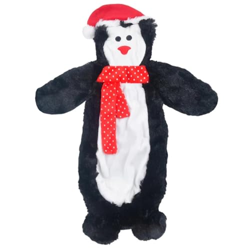Jeffers Pet Plush Dog Toy with Squeaker, Christmas Snowman 12"- Durable & Safe for Puppies & Dogs, Holiday Stocking Stuffer, Soft Interactive Play, Fetch & Tug Pet Toy, Best Gift for Active Games - color: White Snowman
