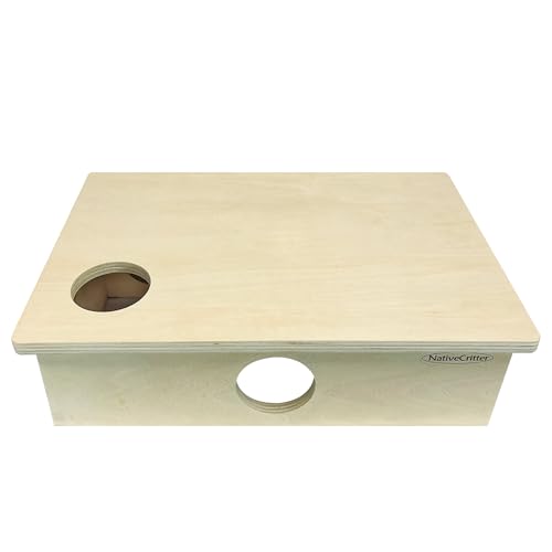Chamber Box - Fun & Unique Cage Accessory for Dwarf Hamsters, Golden Hamsters, Degus, Gerbils and Other Small Animals. (Small) - size: Small