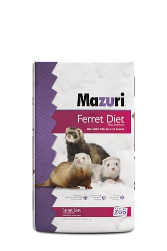 Mazuri | Ferret Diet | 25 Pound (25 LB) Bag - size: 25 Pound (Pack of 1)