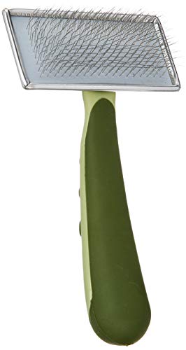 Coastal Pet Safari Dog Soft Slicker Brush - Dog Grooming Brush for Shedding - for Dogs with Short, Medium and Long Hair - Medium - 6.25" x 3.5" - size: Medium