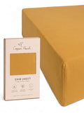 Copper Pearl Premium Knit Baby Crib Sheets for Standard Mattresses, Breathable and Soft, Camel - color: Camel