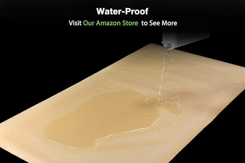 GuineaLoft™ Unrimmed Bottom/Mat (4-Pack) - 5x2.5ft Flat Sheet | Works as a Flat Bottom or the Original Mat, Water-Resistant, Disposable, & Cut/Combine for DIY Sizes - GuineaLoft Exclusive