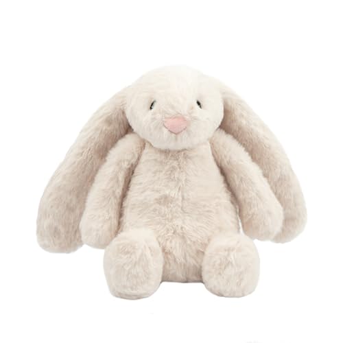 Best Pet Supplies Bunny Buddy Squeaky Plush Dog Toy - Beige, Medium | Soft Plush, Squeaks & Crinkles, Perfect for Moderate Chewers, Toss & Fetch Play, Stress & Anxiety Reliever, Ideal Gift Toy - color: Bunny (Beige), size: Large