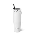 Swig Life 30oz Leakproof To-Go Tumbler with Handle, White Golf Ball | Leakproof Lid - Triple Insulated Stainless Steel - Handle & Straw Included - Cup Holder Friendly - Dishwasher Safe - color: White Golf Ball