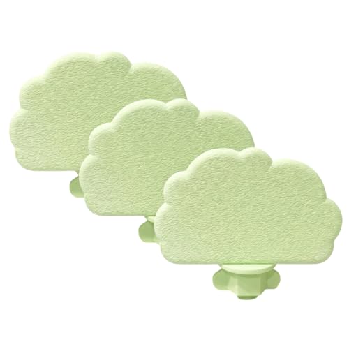 Hamster Platform & Chew Toy, 3 Pack Small Animal Cage Accessories for Chinchilla Toys, Guinea Pig, Rat, Gerbil, Hamster Cage Accessories (Green)