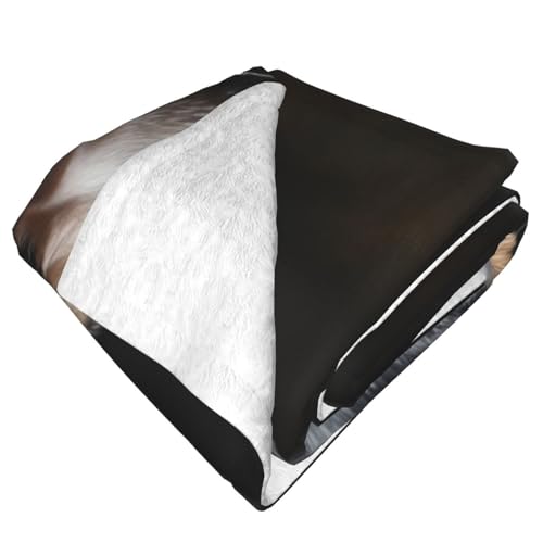 Cute Rat Terrier Blanket Gifts for Women Girls Kids Dog Lovers, Puppy Flannel Blankets, Warm Cozy Soft Throw for Bedroom, Camping, Couch, Decor 50x60 in - color: Rat Terrier, size: 50"x60"