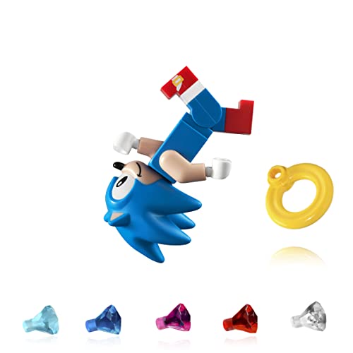 LEGO Ideas Minifigure - Sonic The Hedgehog with Accessories and Minifigureland Tile (All New for 2022) 21331