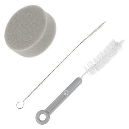 BESPORTBLE Pet Water Fountain Cleaning Kit with Long Handle Brush for Dog and Cat Water Dispenser Maintenance 3-Piece Set for Easy Fountain Cleaning