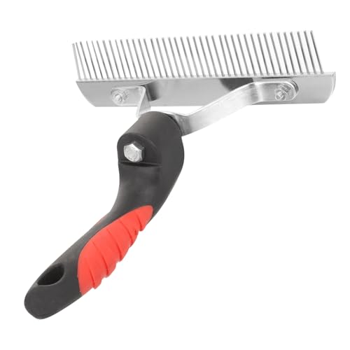 Didiseaon Cleaning Brush Horse Sweat Scraper Horses Livestock Shedding Comb Dog Brush for Shedding Horse Grooming Tool Horse Currycomb Potty Chair Cattle Tools Metal Brush Pet Rubber Child