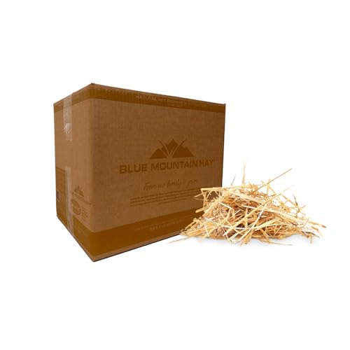 Organic Bedding Straw for Pets, Garden, Compost Use, 25lb | Soft Absorbent Bedding, Pet Habitats, Nesting Use, Garden Mulch, Composting Support, USDA Organic, Non-Gmo, Chemical Free - size: 25lb