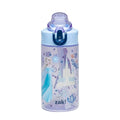 Zak Designs Disney Frozen Sage 16oz Leak-Proof Straw Kids Water Bottle | BPA Free, Durable Plastic, Cupholder Friendly, Dishwasher Safe, Easy to Clean, Lid Lock, Handle, For School, Home, Travel - color: Disney Frozen (Anna, Elsa, Olaf), size: 16 Ounces