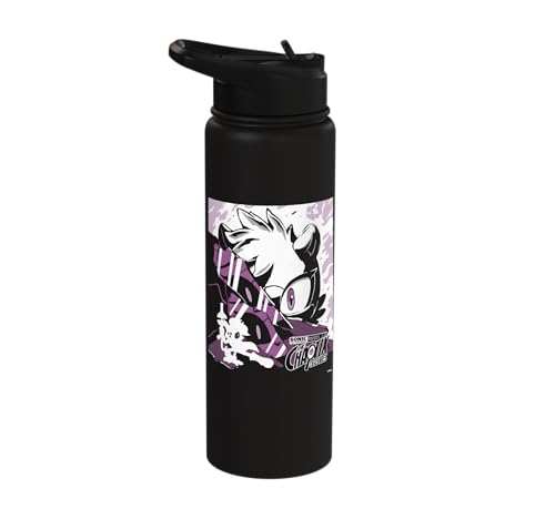 Sonic the Hedgehog Chaotix Casefiles Episode 3 Stainless Steel Insulated Water Bottle - color: Black