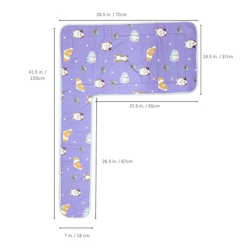 Loft and Ramp Fleece Liner or Kavee C&C Cages (Smart Piggies) - color: Smart Piggies